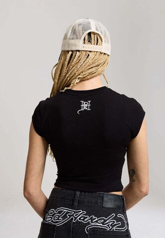 Ed Hardy - Camiseta 'Varsity Dragon' en negro