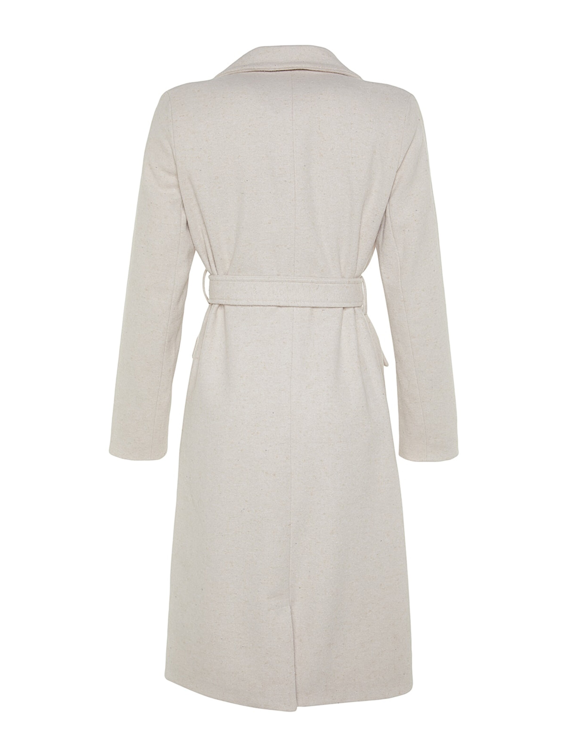 Trendyol Преходно палто в сиво