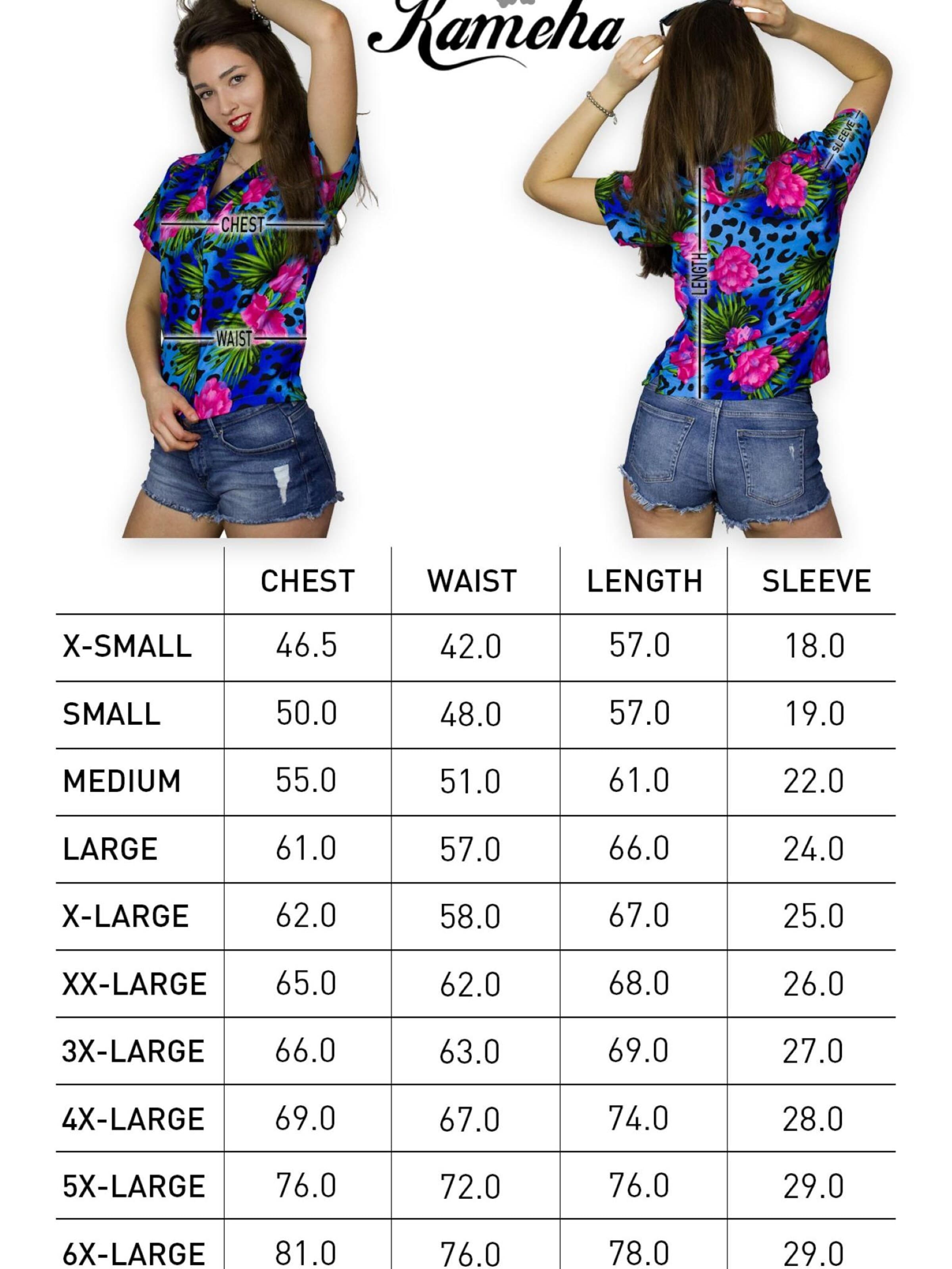 King Kameha Blouse 'Leopard Flowers' in Blue