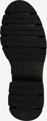 GABOR - Botines con cordones en negro