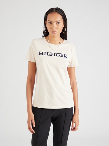 TOMMY HILFIGER Shirt in Beige: front