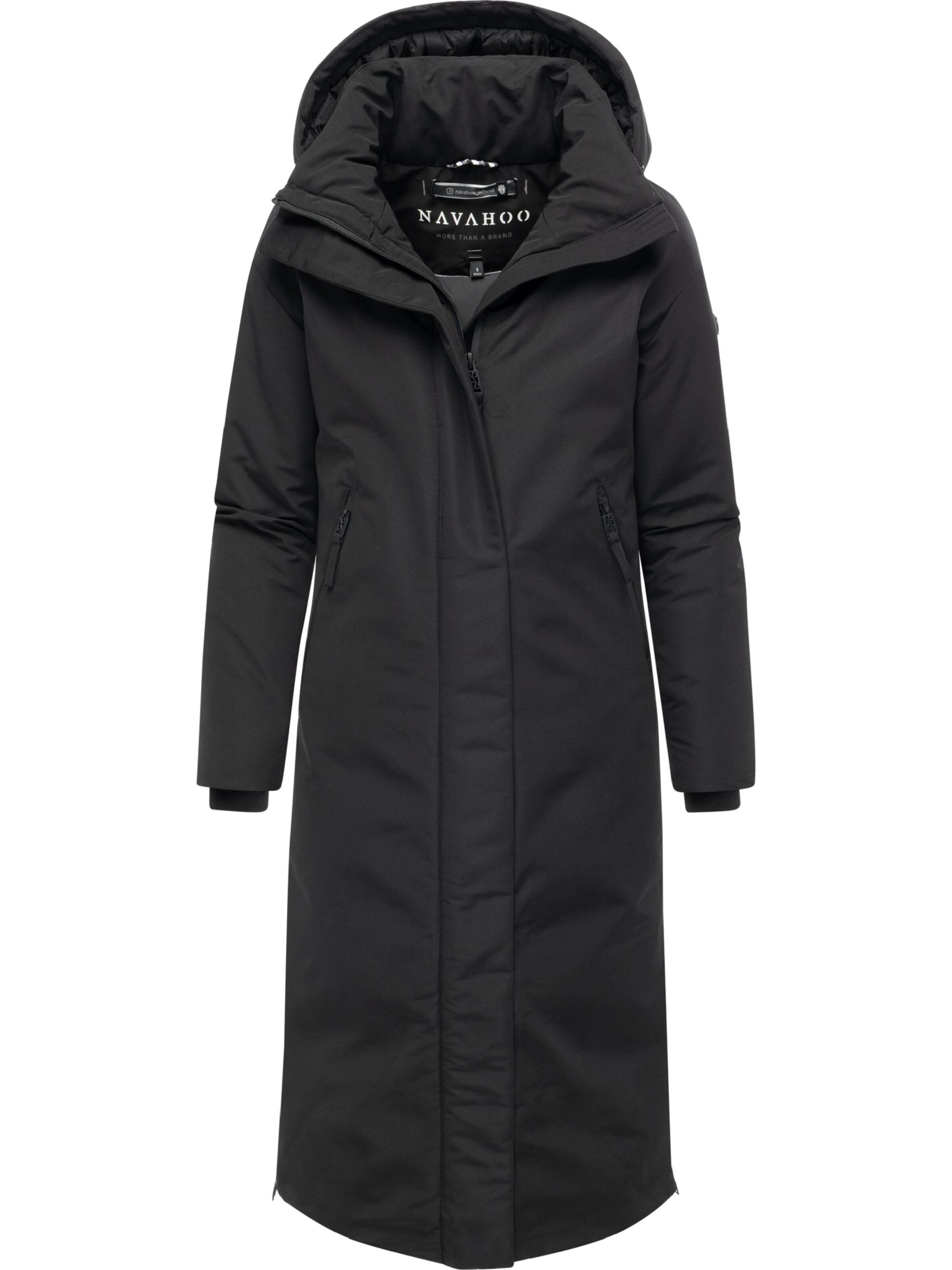 Manteau d’hiver 'Schneewächter 14' NAVAHOO en noir
