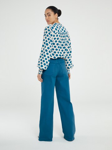 Fabienne Chapot Blouse 'Lucky' in Blauw