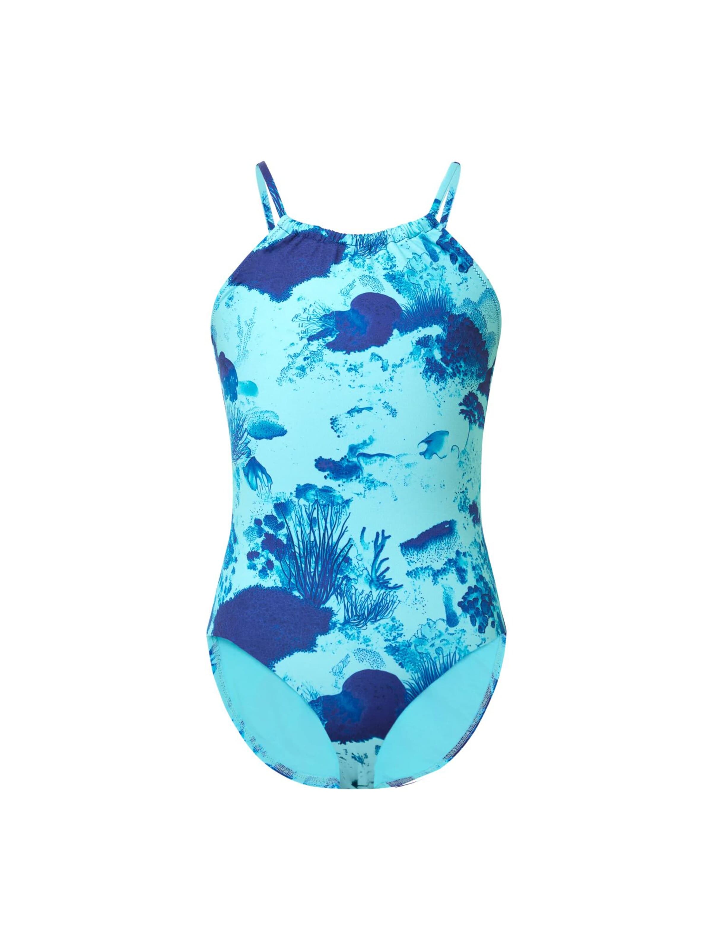 Vilebrequin - Traje de baño en azul: frente