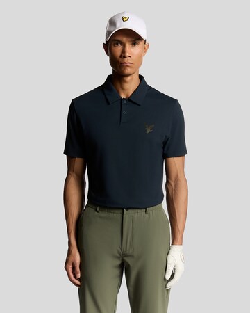 T-Shirt 'Golf' Lyle & Scott en bleu : devant