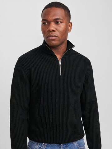 Jack & Jones Plus Pullover 'JJSage' i sort