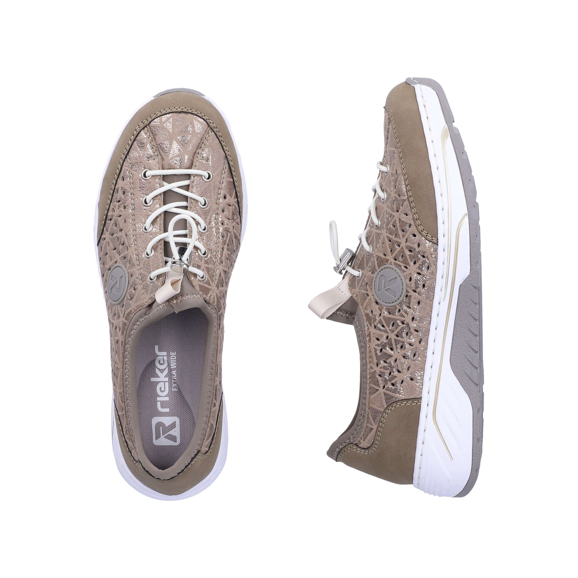 Rieker Sneaker in Beige