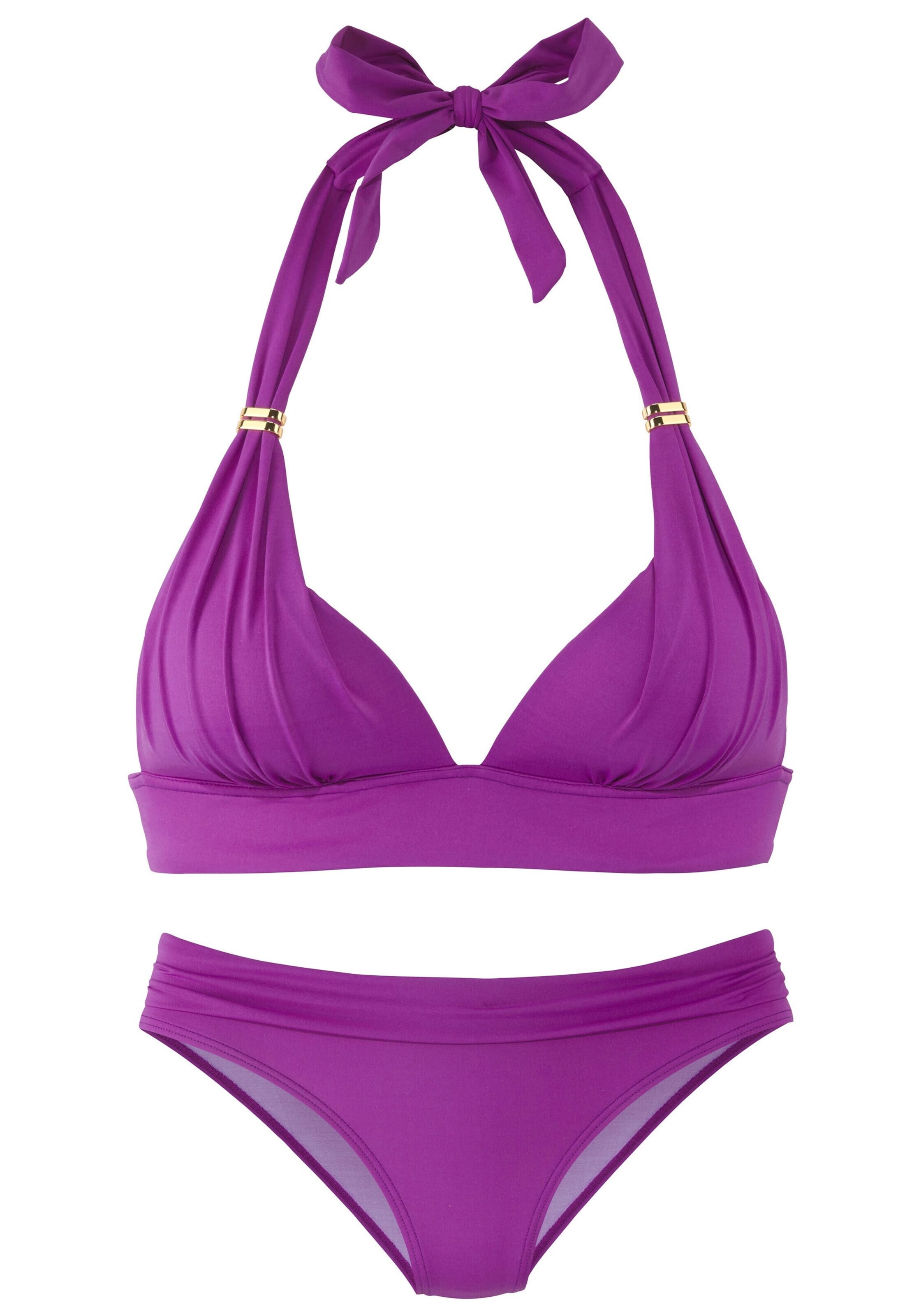 Triangle Bikini LASCANA en violet : devant