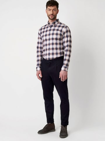 DESOTO Slim fit Overhemd in Beige