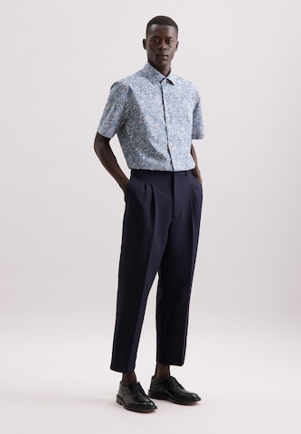 Coupe regular Chemise business SEIDENSTICKER en bleu