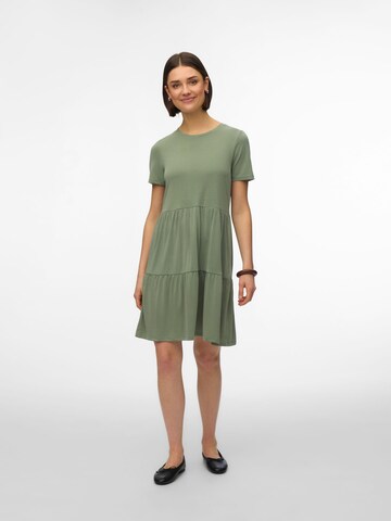 VERO MODA - Vestido 'VMFILLI CALIA' en verde