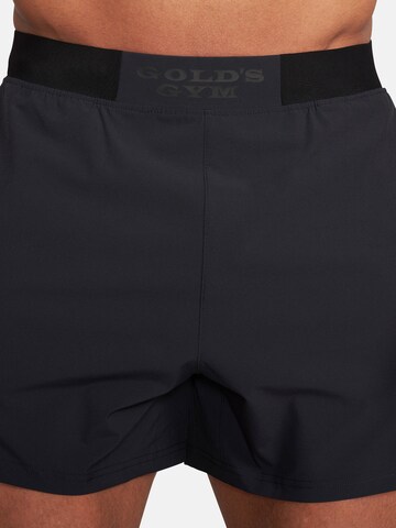 GOLD´S GYM APPAREL Loosefit Sportshorts 'Mark' in Schwarz