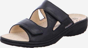 MEPHISTO Slippers in Black: front