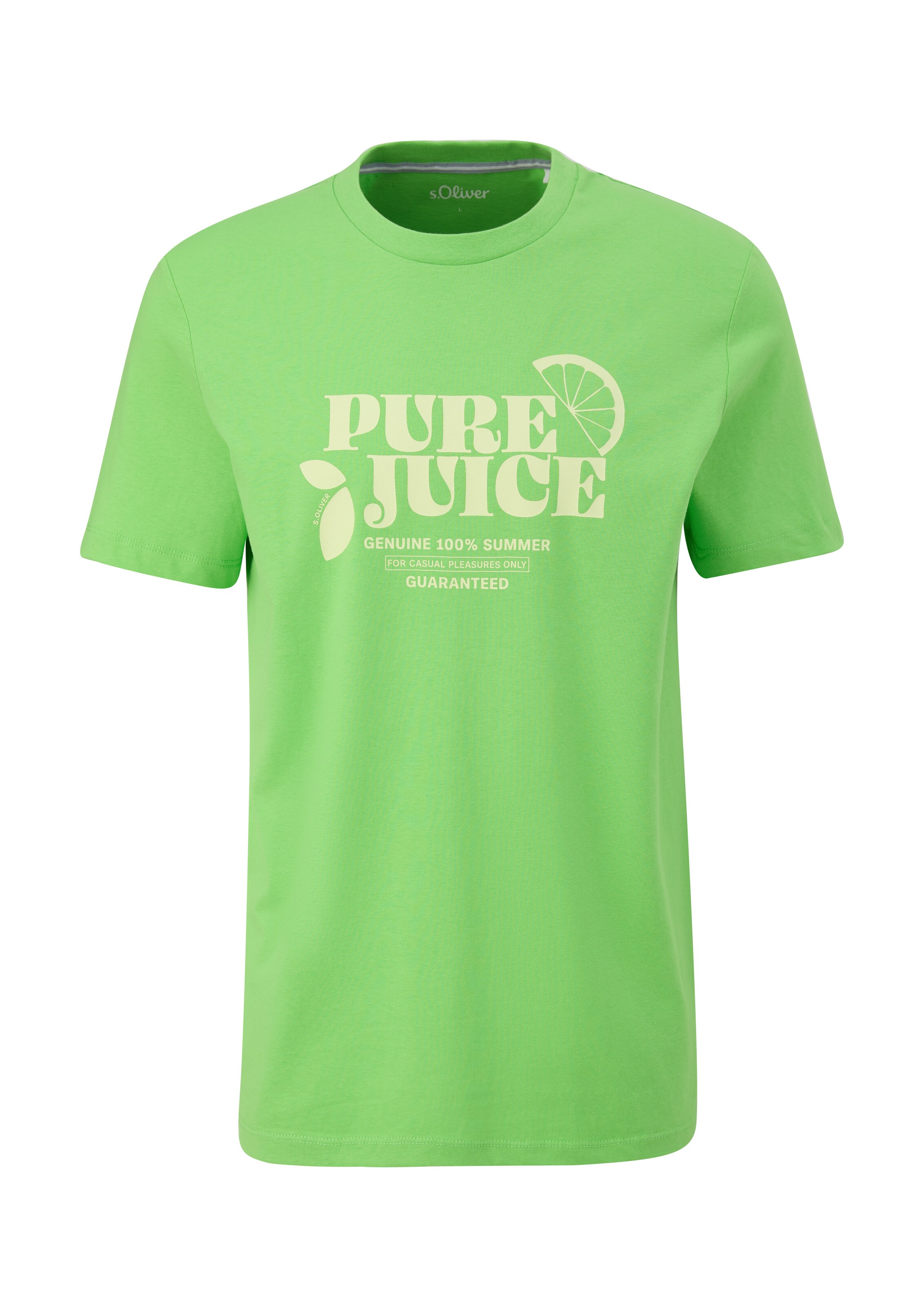 s.Oliver Shirt in Groen: voorkant