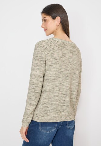 CECIL Pullover 'Space-dye' in Grün