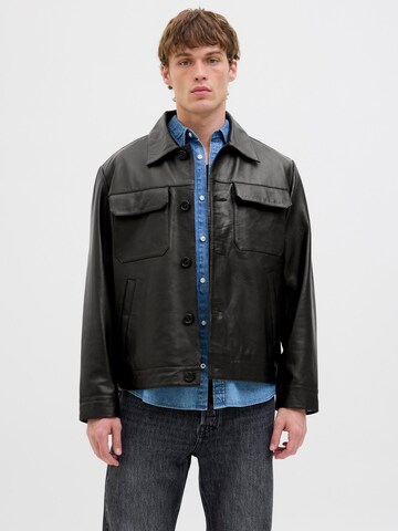 JACK & JONES Tussenjas in Zwart: voorkant