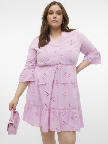 Robe 'DICTHE' Vero Moda Curve en violet : devant