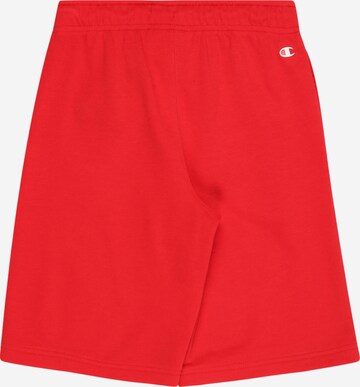 Champion Authentic Athletic Apparel Normální Kalhoty – červená