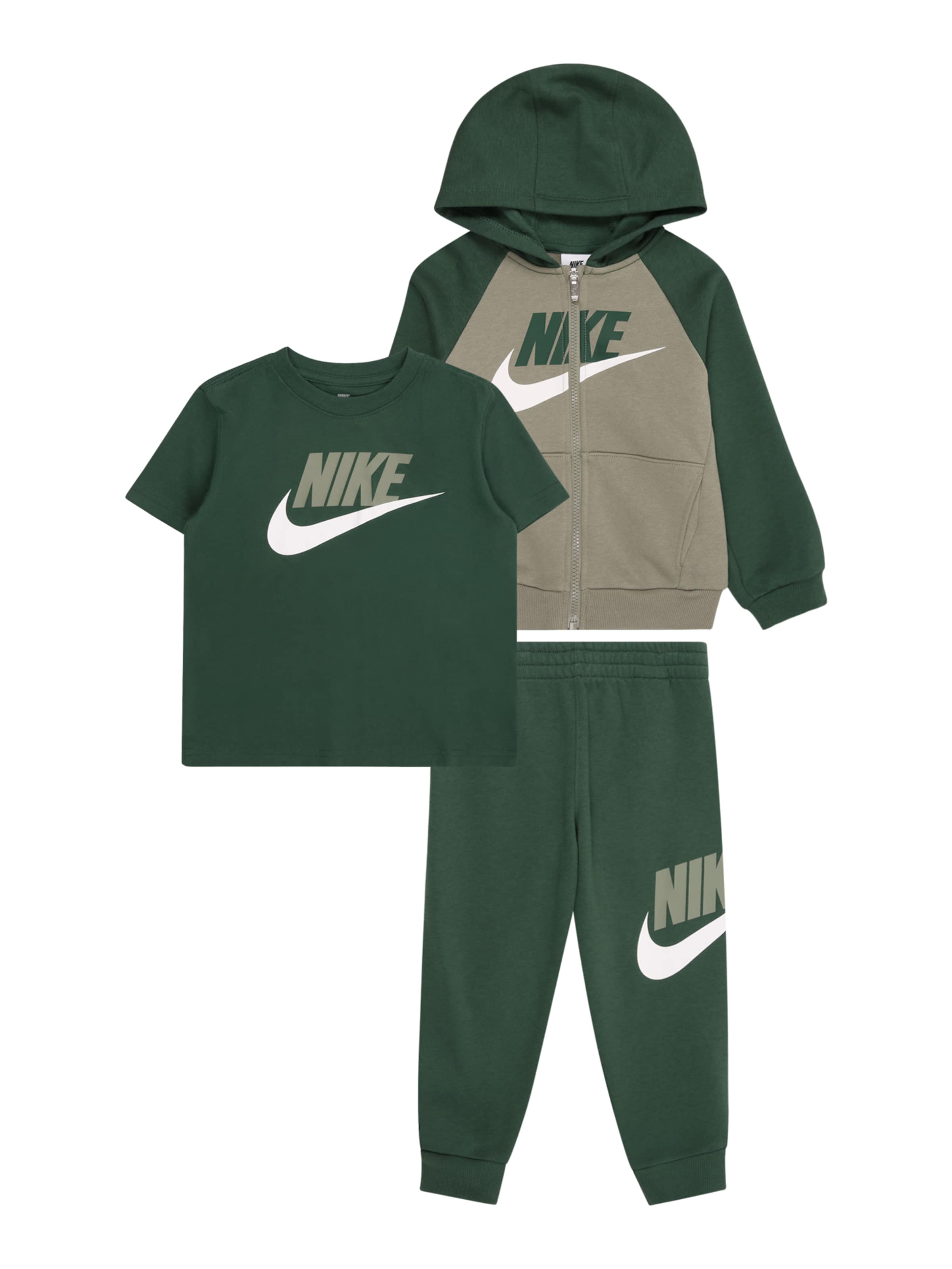 Nike Sportswear Set i grön: framsida