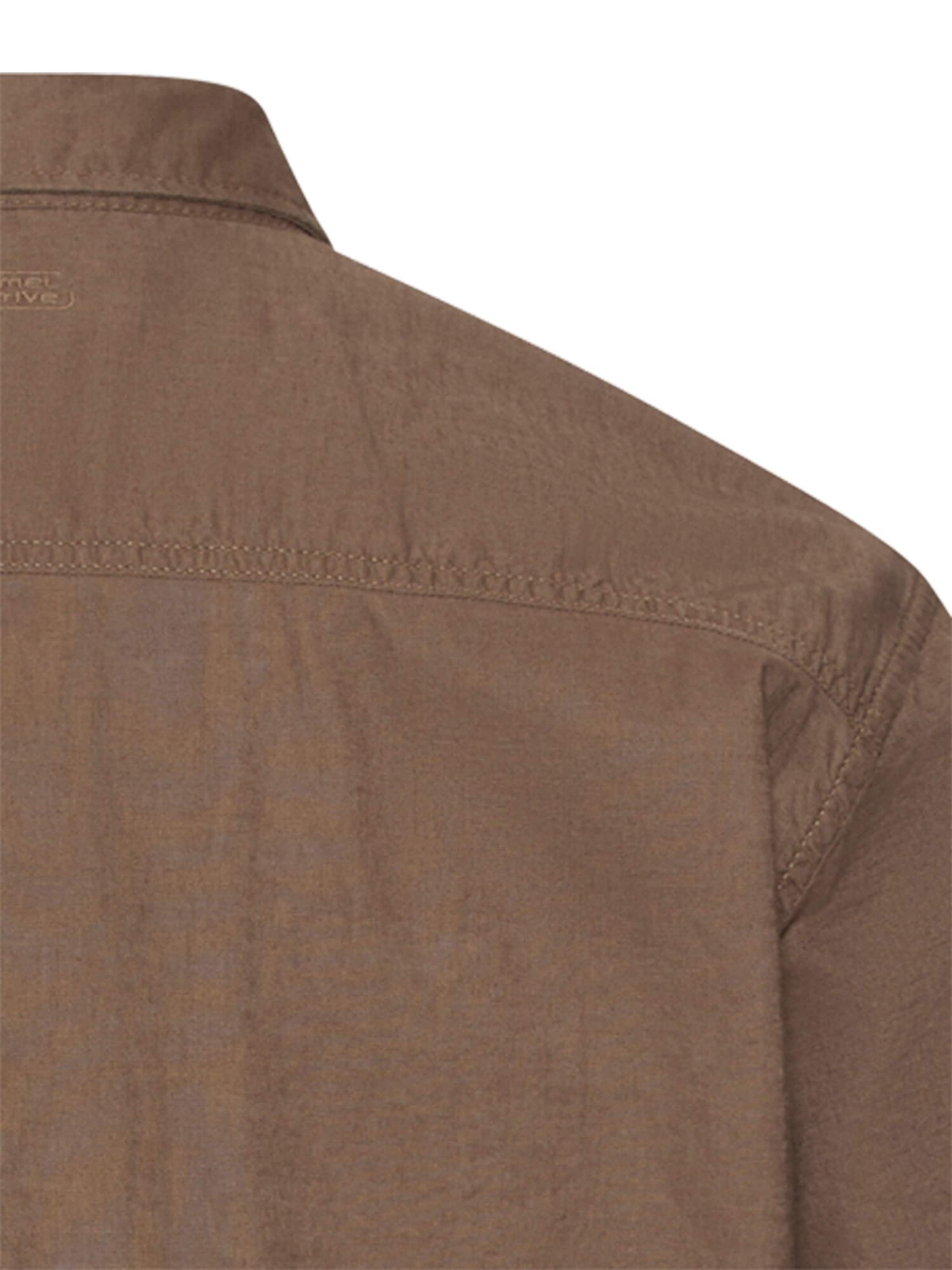 CAMEL ACTIVE Regular fit Button Up Shirt in Brown