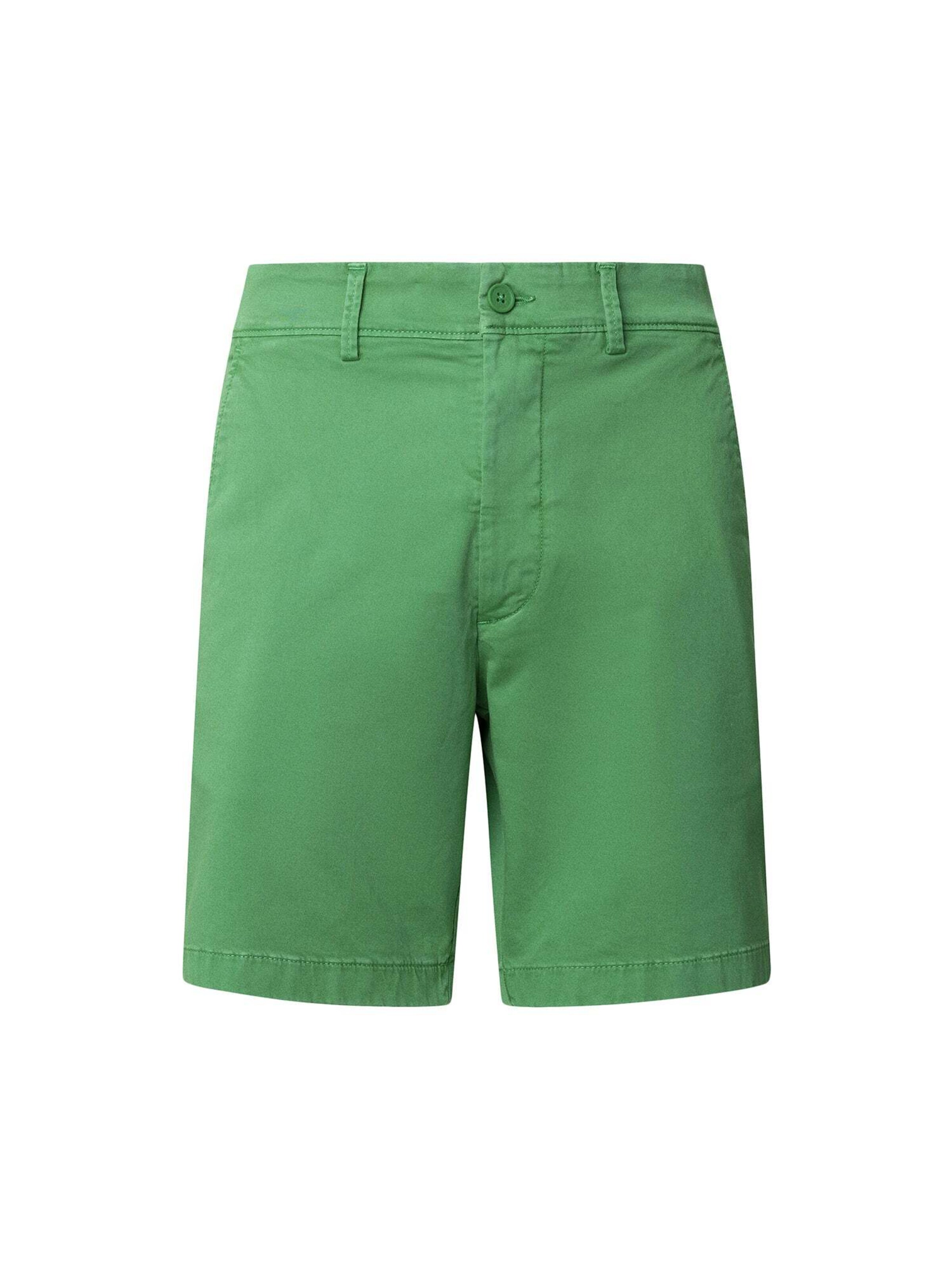 Pepe Jeans Chino 'REGULAR' in Groen: voorkant