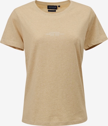 Lexington T-Shirt 'VANESSA' in Beige: predná strana