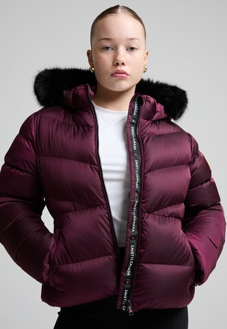 Zavetti Canada - Casaco de inverno em vermelho: frente