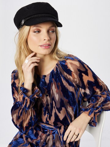 Freebird Icons Jurk 'Senna' in Blauw