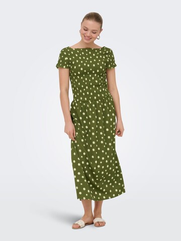 Robe d’été 'ONLMolly' ONLY en vert