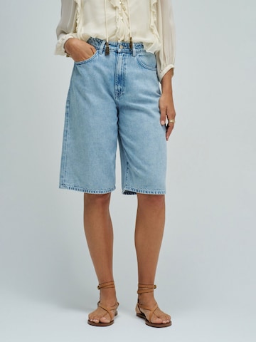 évasé Jean Salsa Jeans en bleu