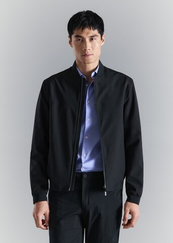 MANGO MAN Between-Season Jacket 'Brenta' in Blue: front