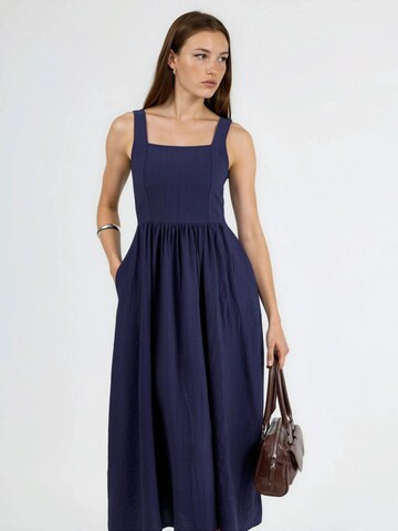 Robe Busem en bleu