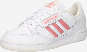 ADIDAS ORIGINALS - Zapatillas deportivas bajas 'Continental 80 Stripes' en blanco: frente