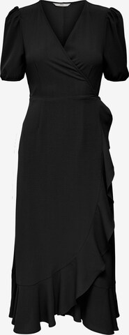 Robe 'Mette' ONLY en noir : devant