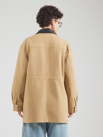 TOPSHOP Between-Season Jacket 'POSIE' in Beige