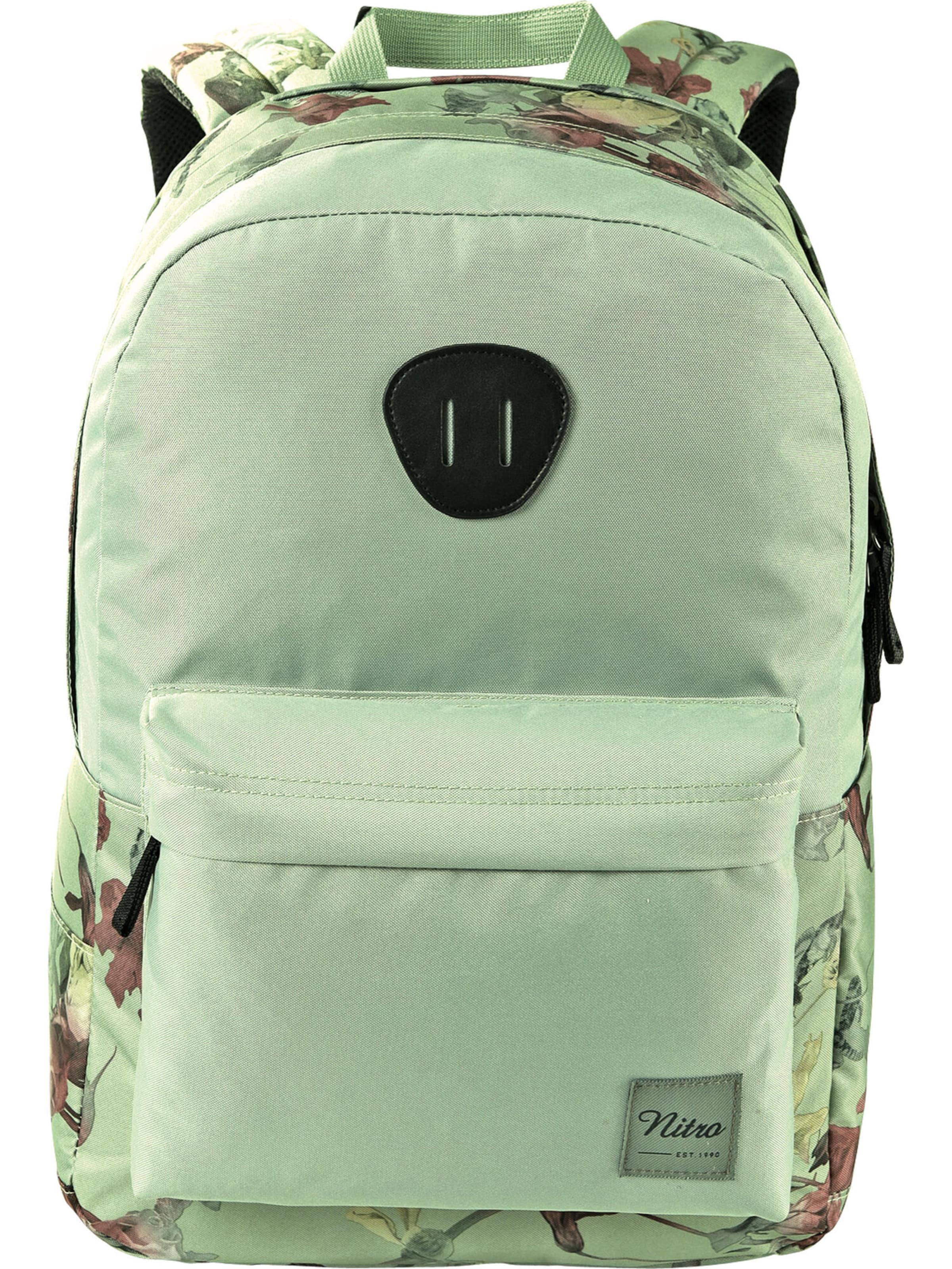 NITRO Rugzak in Groen: voorkant