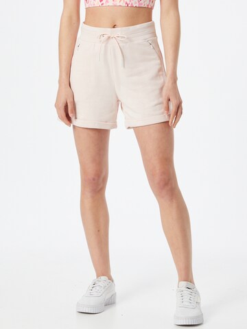 ESPRIT Loose fit Workout Pants in Beige: front