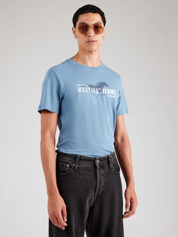 MUSTANG Shirt 'AUSTIN' in Blue: front