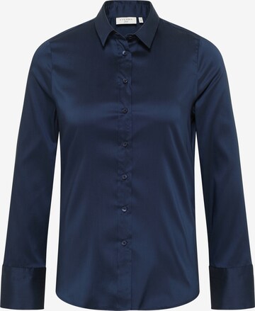 ETERNA Blouse in Blauw: voorkant