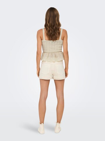 Tops en tricot 'Chrissia' ONLY en beige