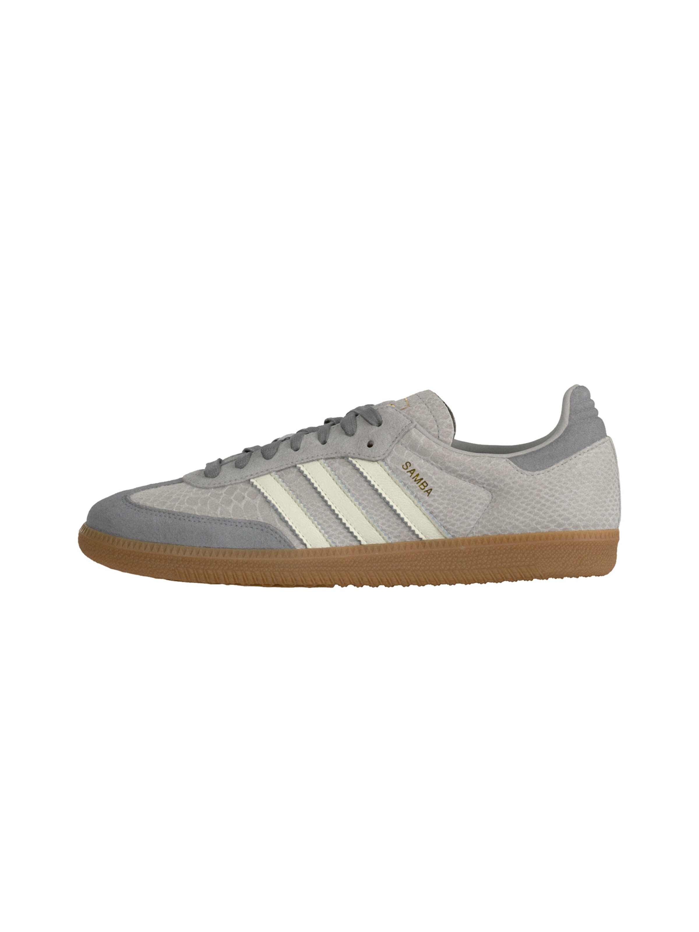ADIDAS ORIGINALS Sapatilhas baixas 'Samba' em 35,5 em cinzento / cinzento claro / offwhite, Vista do artigo