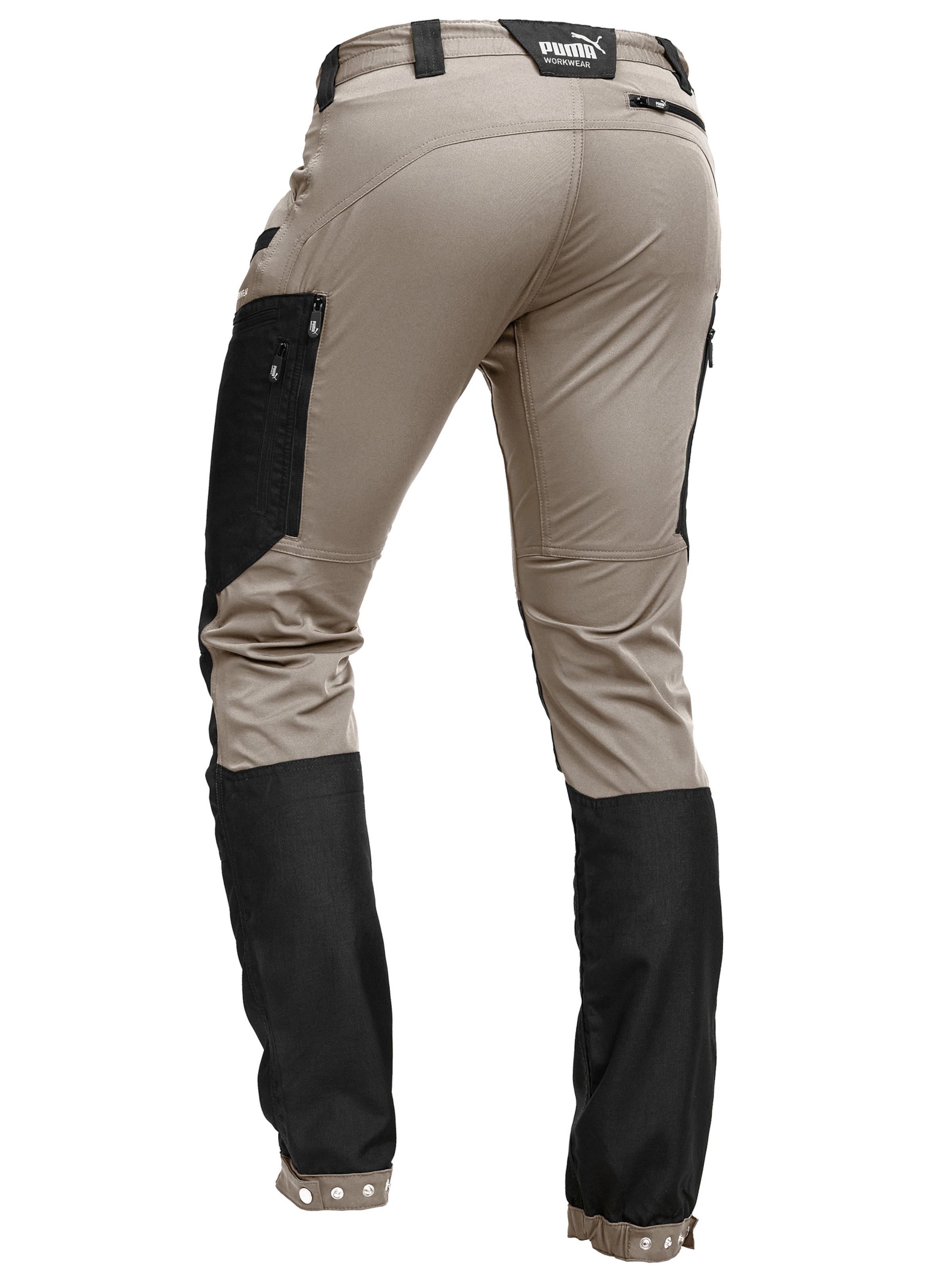 PUMA Workwear Regular Outdoor Pants 'ProOne Adventure' in Beige