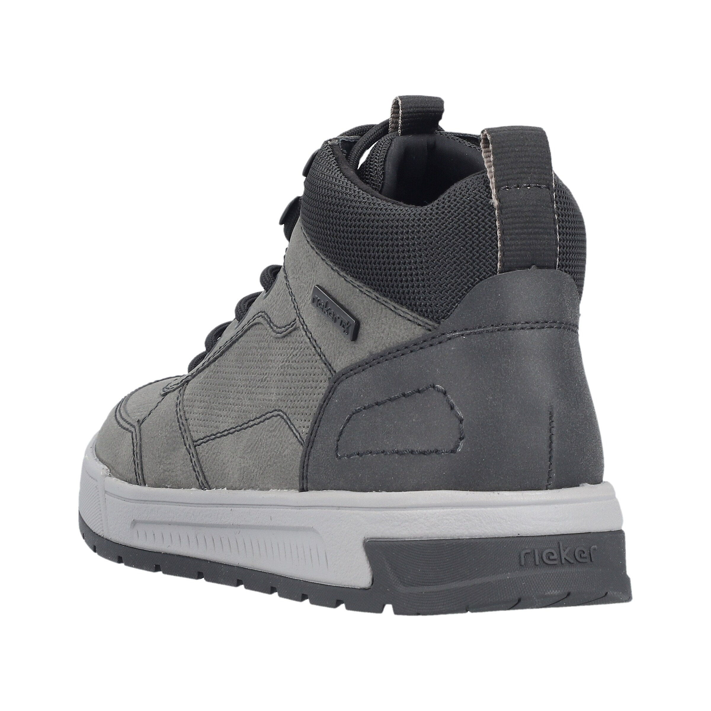 Stivale stringato '36020' di Rieker in grigio
