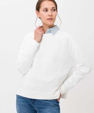 BRAX Sweatshirt 'Sbo'' in White: front