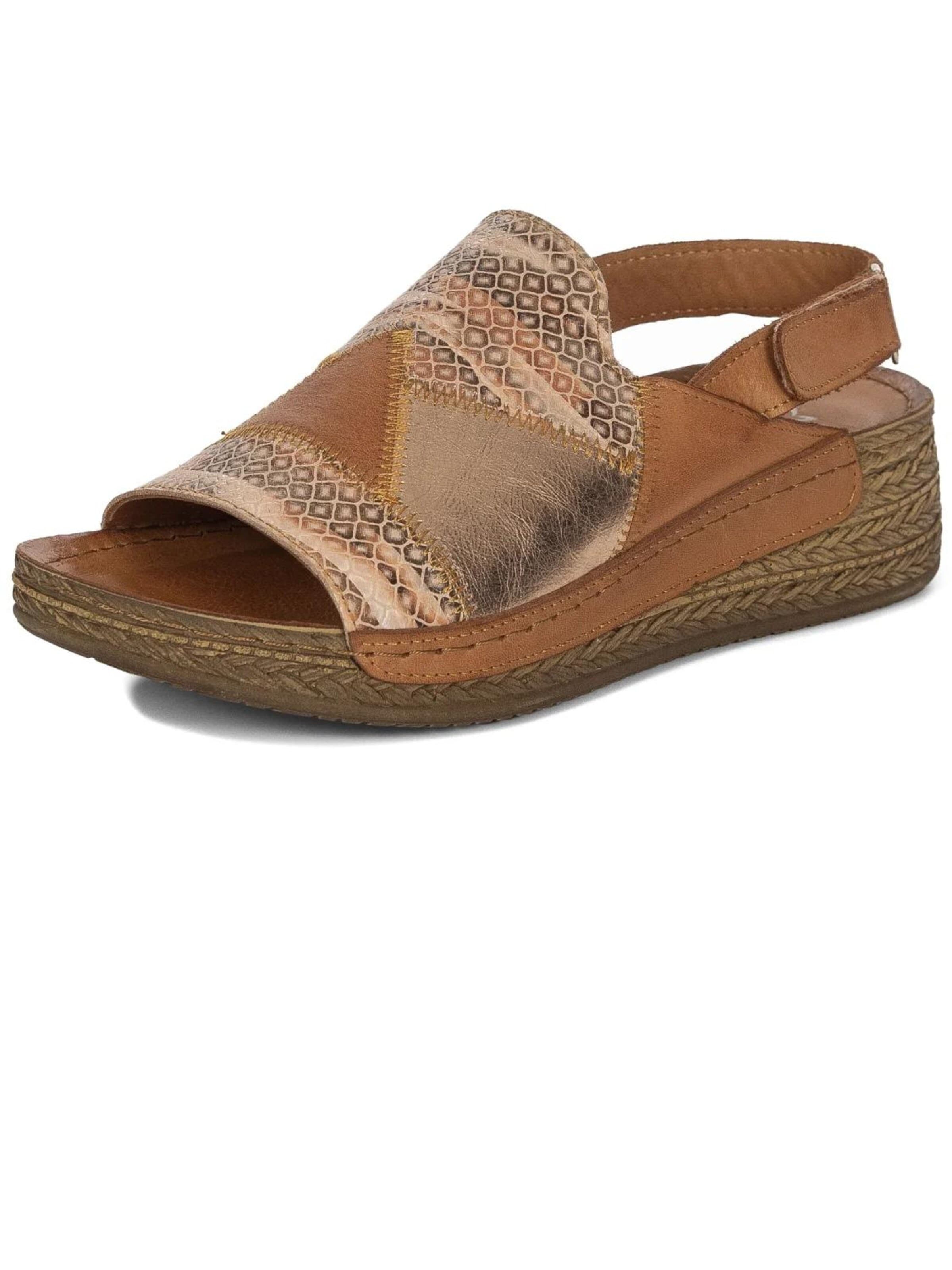 Maciejka Hiking Sandals 'L7067-29/00-1' in Brown: front