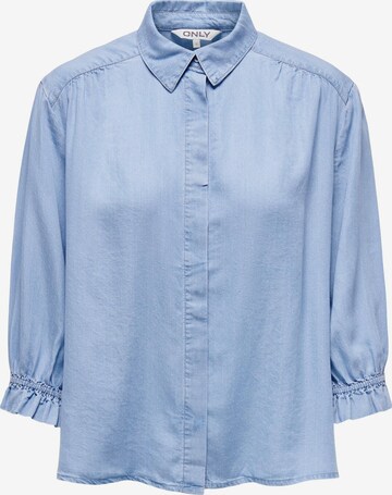 ONLY Blouse 'Camden' in Blauw: voorkant