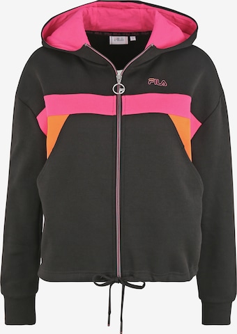 FILA Athletic Jacket 'PANJU' in Black: front