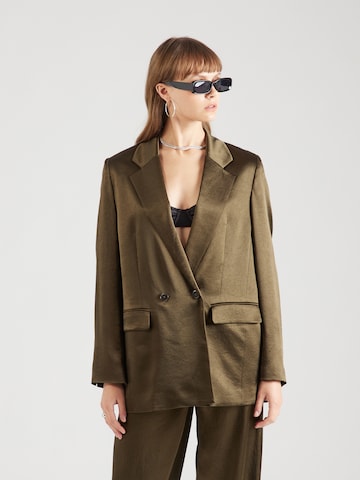 DRYKORN - Blazer 'WARDLOW' en verde: frente