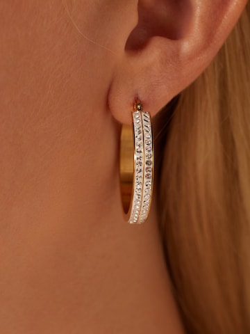 Boucles d'oreilles Lucardi en or