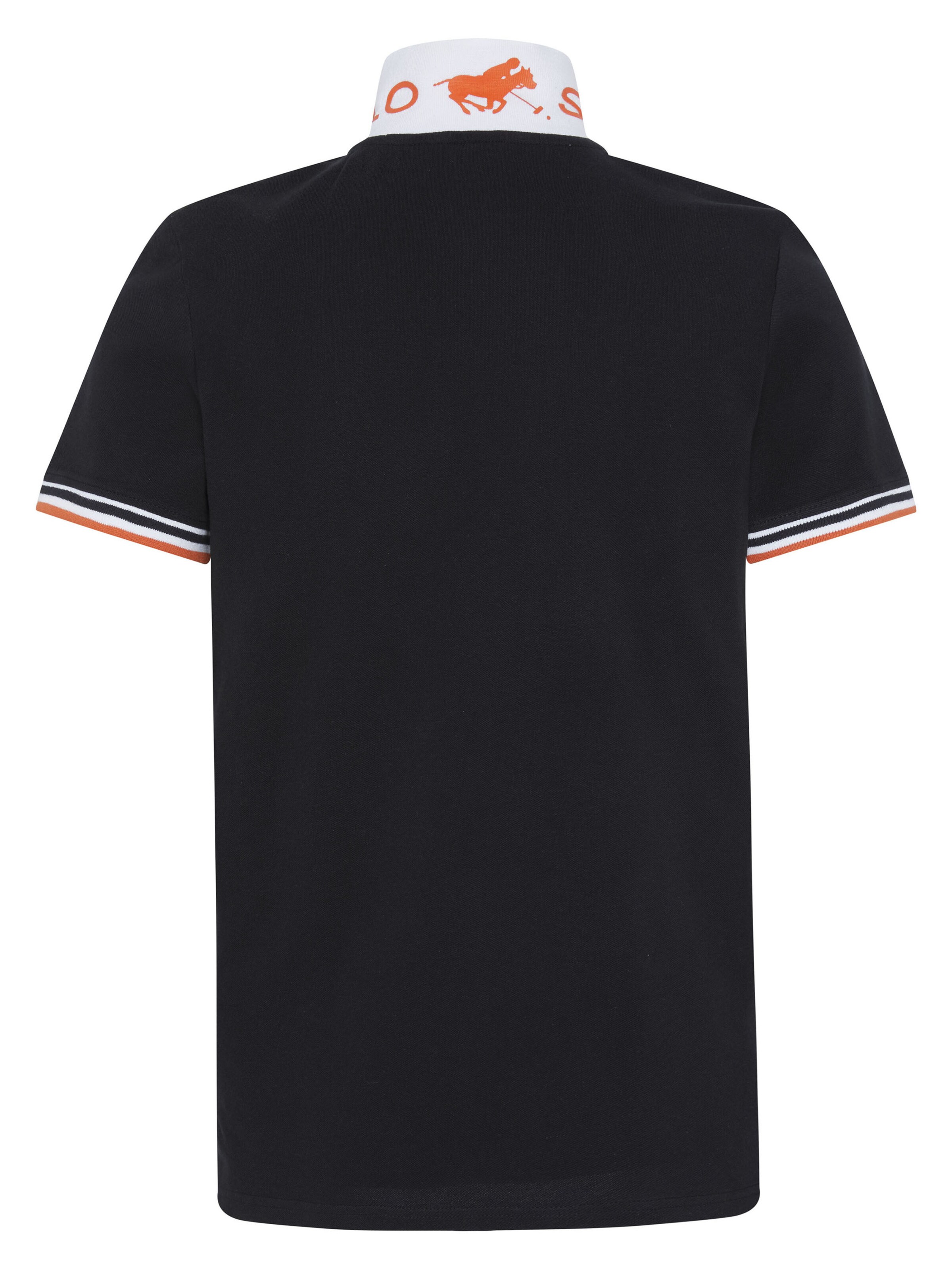 Polo Sylt Poloshirt in Schwarz
